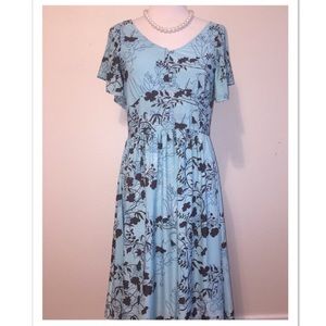 Blue dress